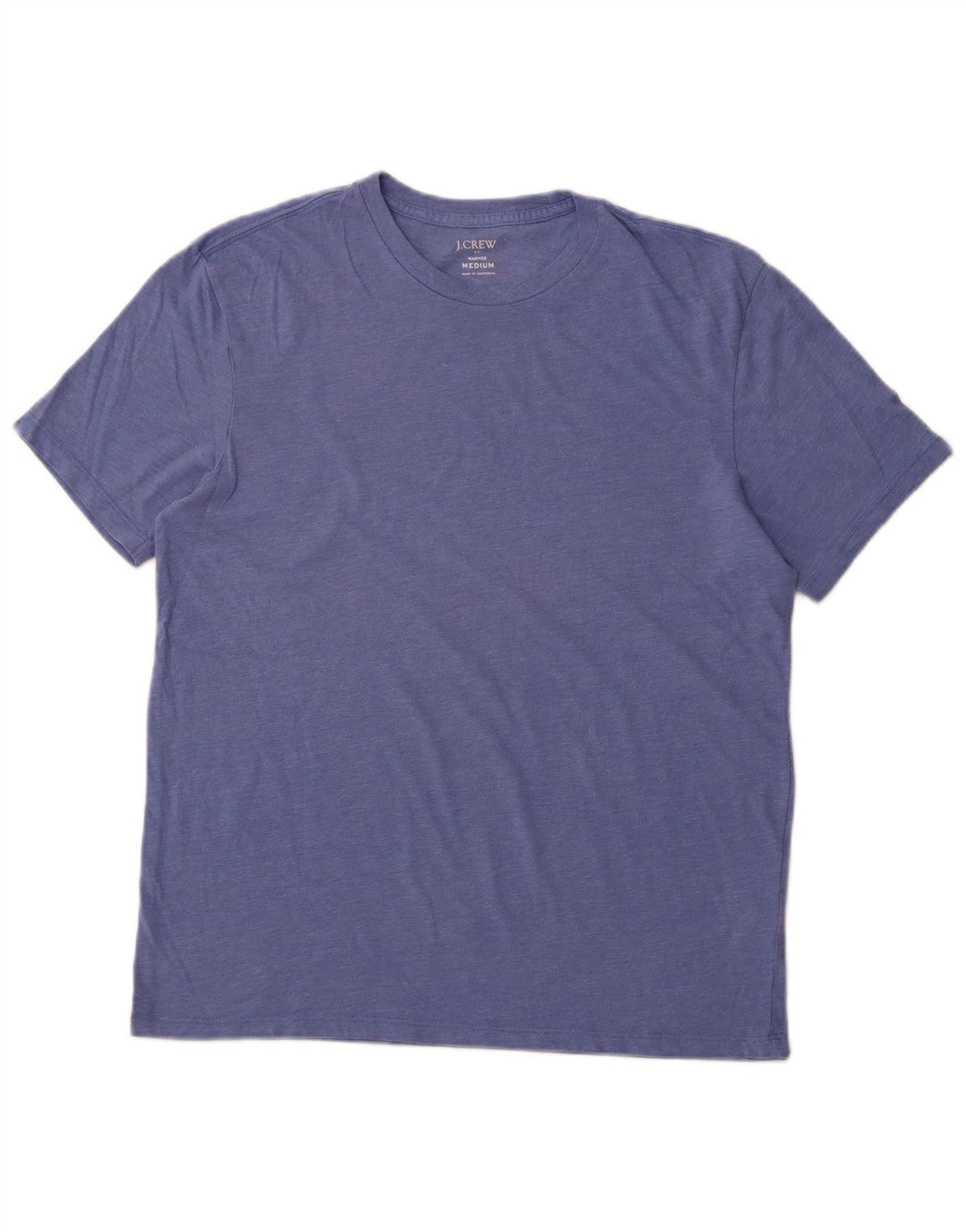 T-shirt da uomo J. CREW Top in cotone blu medio