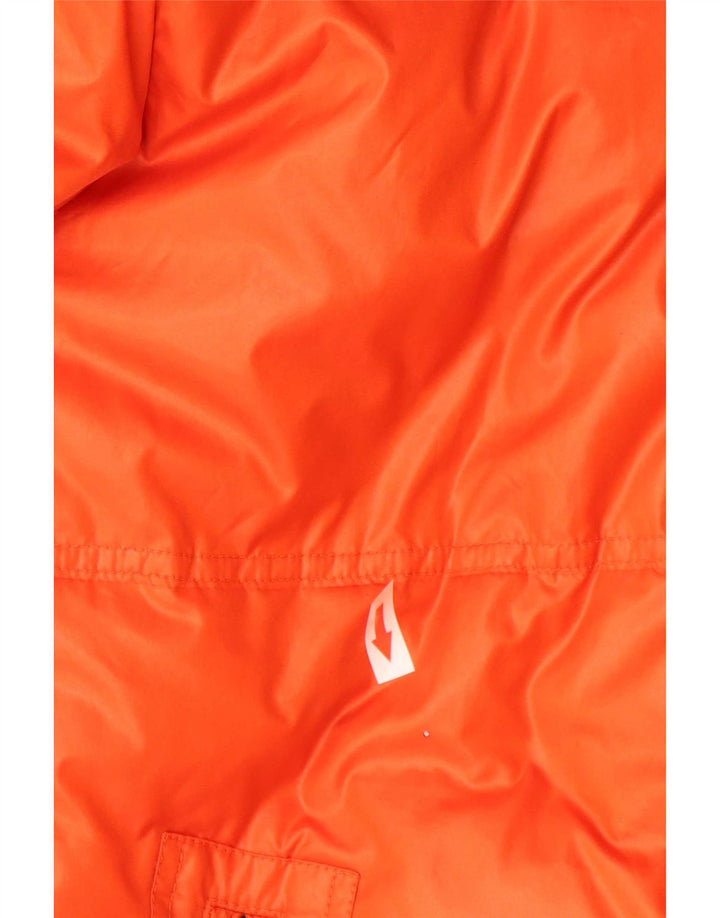 Giacca imbottita con cappuccio Fila da uomo UK 36 Small Arancione Poliestere