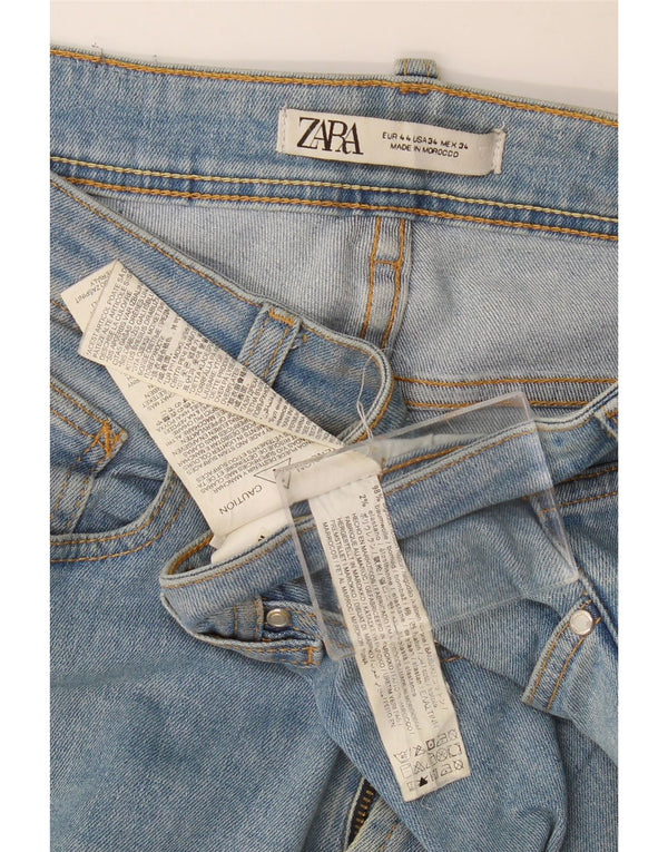 Jeans slim da uomo Zara EU 44 Large W34 L30 cotone blu