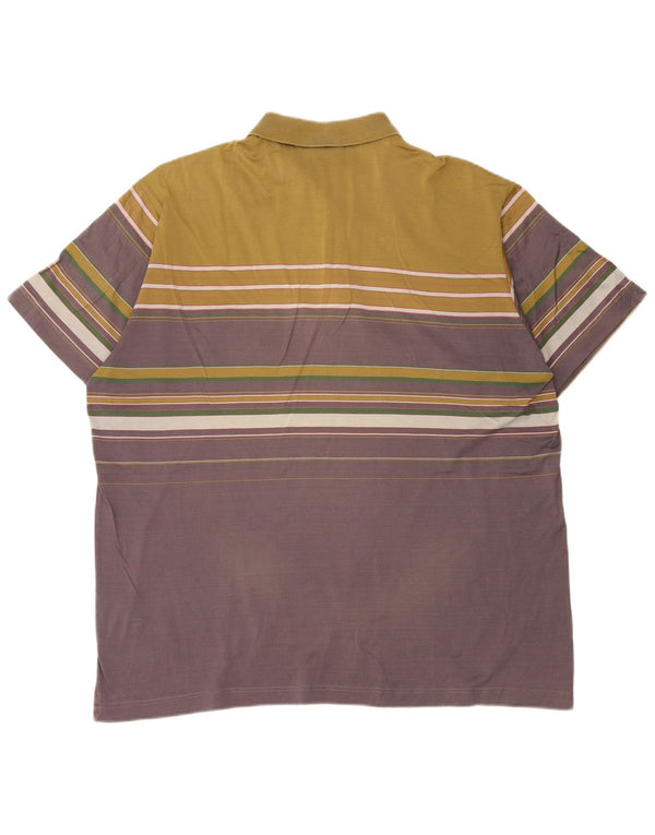 Polo da uomo AUSTRALIAN L'ALPINA IT 54 XL a righe verdi