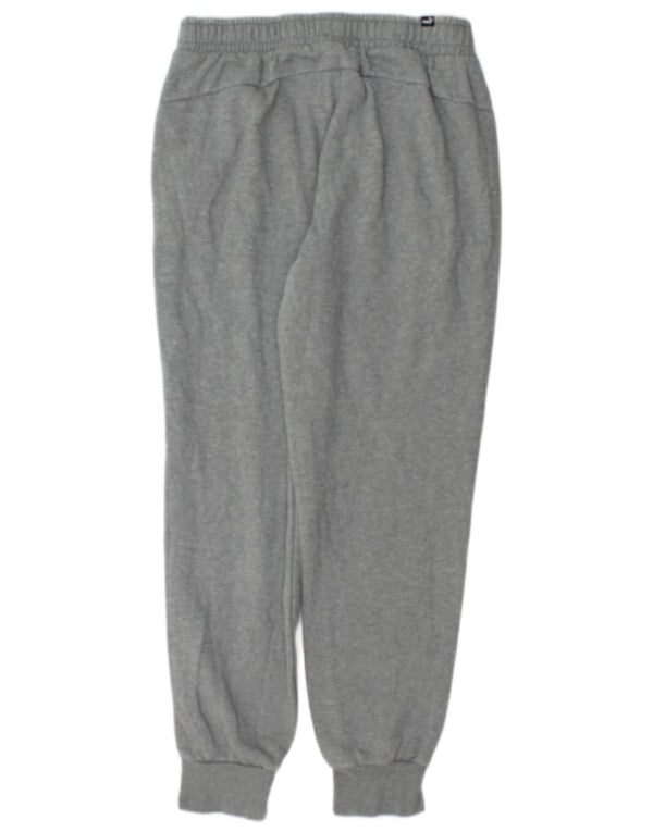 Pantaloni da tuta da uomo Puma Joggers in cotone grigio medio
