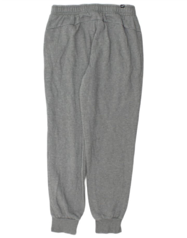 Pantaloni da tuta da uomo Puma Joggers in cotone grigio medio