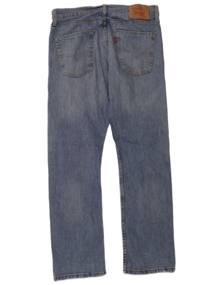 Levi's Uomo 514 Slim Jeans dritti W31 L30 Cotone Blu