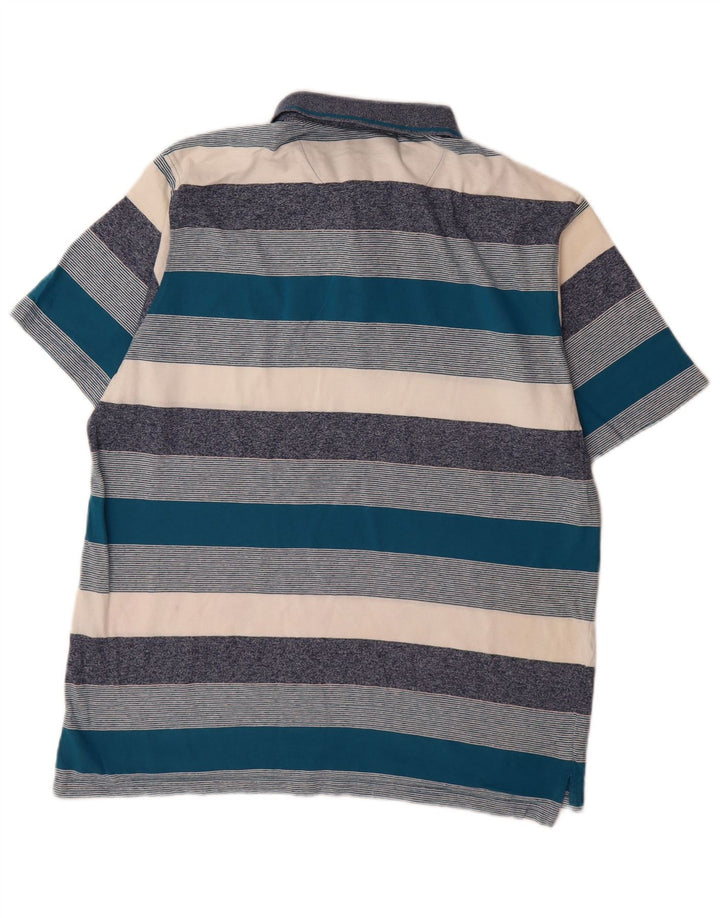 Polo da uomo dalla vestibilità regolare Pierre Cardin, a righe grandi, multicolore