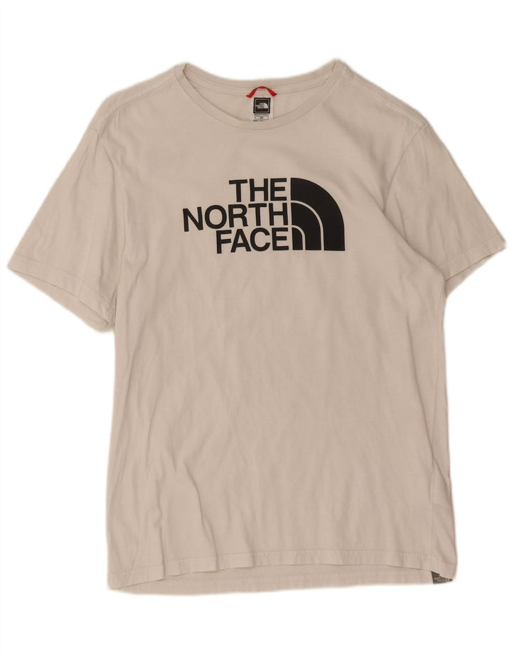T-shirt grafica da uomo The North Face Top piccola in cotone bianco