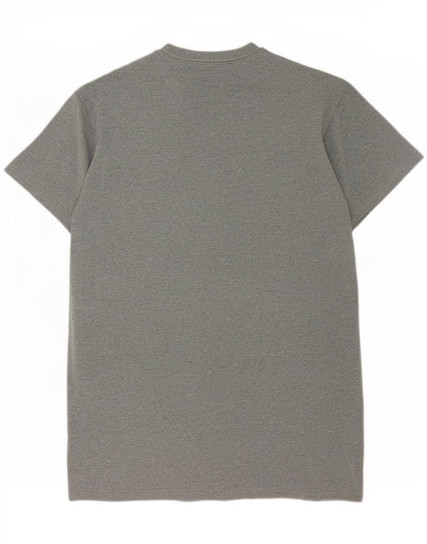 T-shirt da uomo Vans Top Small in cotone chiazzato grigio