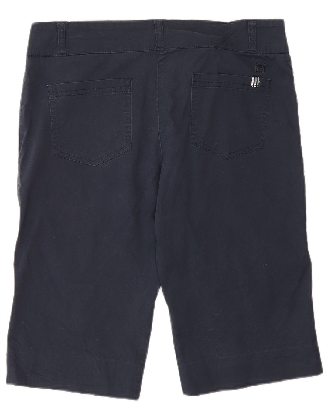Pantaloncini chino da donna Fila IT 42 medi W30 cotone blu navy