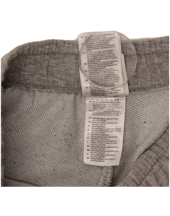 Pantaloncini sportivi Adidas Climalite da uomo piccoli in cotone grigio