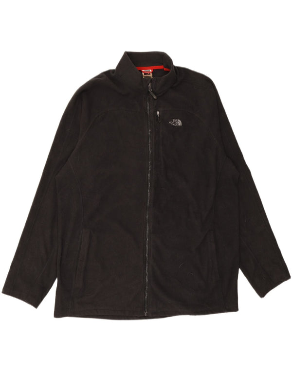 Giacca in pile da uomo THE NORTH FACE UK 44 2XL Poliestere nero