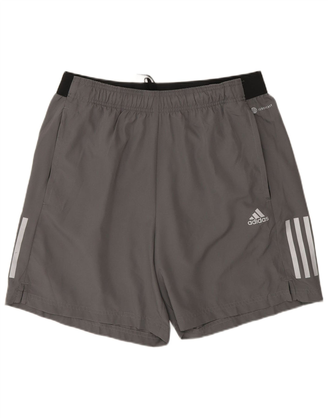 Pantaloncini sportivi Adidas Aeroready da uomo grandi in poliestere color block grigio