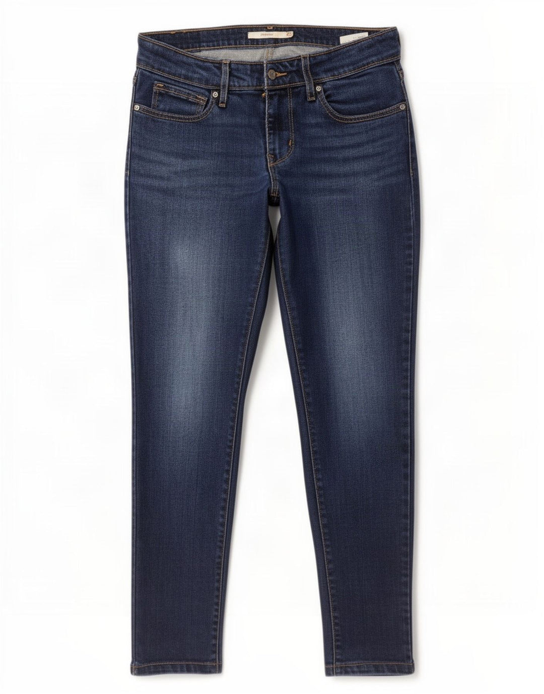 Levi's Jeans skinny 711 da donna W27 L30 Lyocell blu navy