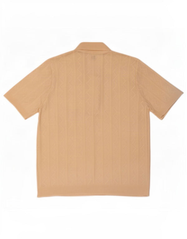 Polo da uomo Huber beige medio