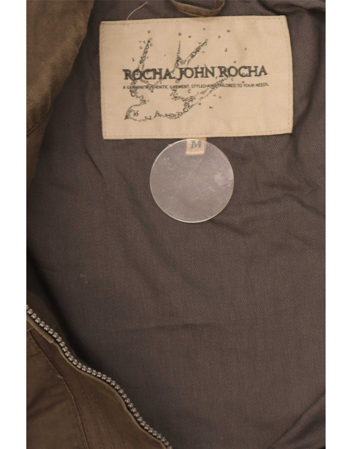 Giacca utility da uomo John Rocha UK 38 cotone kaki medio