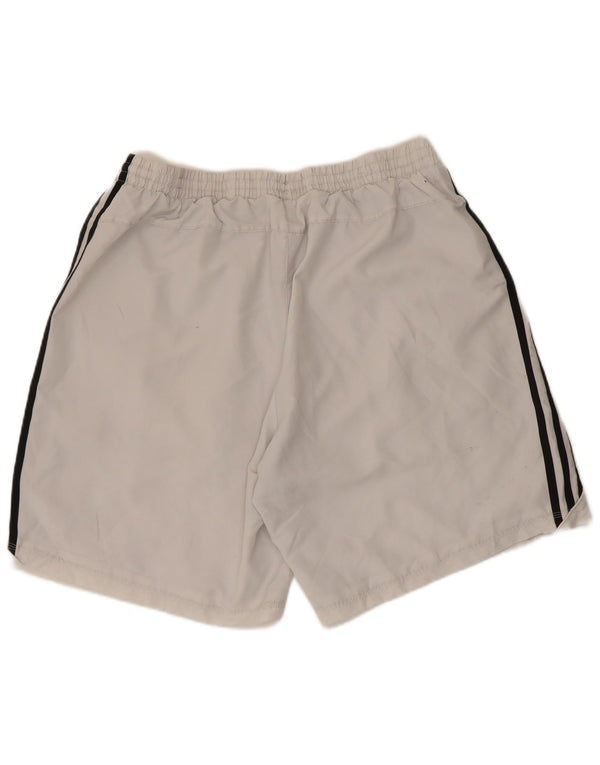 Pantaloncini sportivi da uomo Adidas XL poliestere bianco