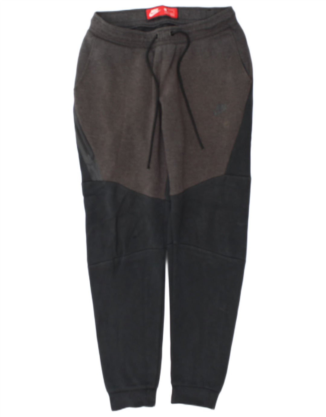 Pantaloni da tuta da uomo Nike Joggers in cotone color block grigio medio