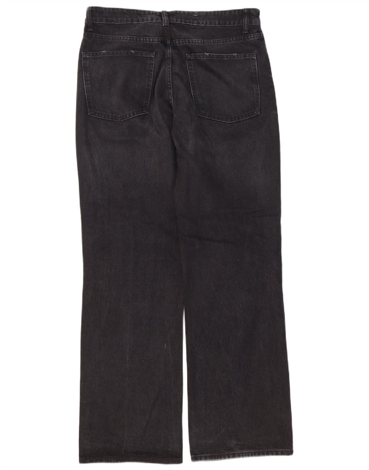 Jeans Bootcut da uomo Zara EU 42 Large W32 L33 Neri