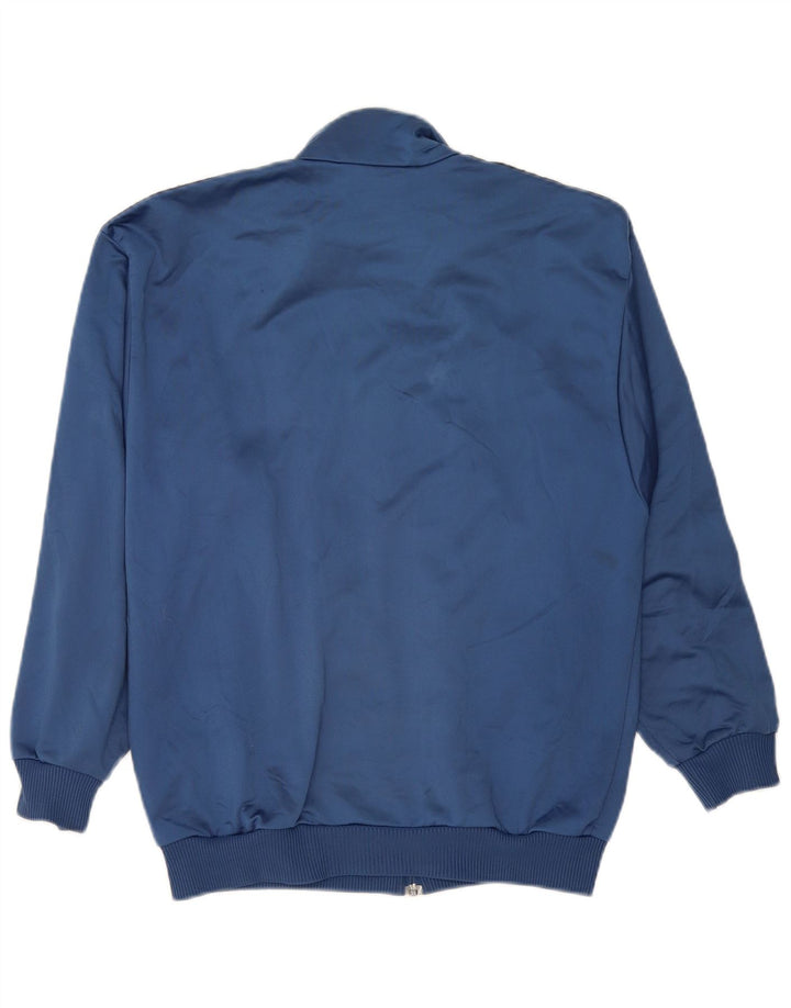 Giacca da tuta grafica da uomo ADIDAS UK 34/36 piccola poliestere blu