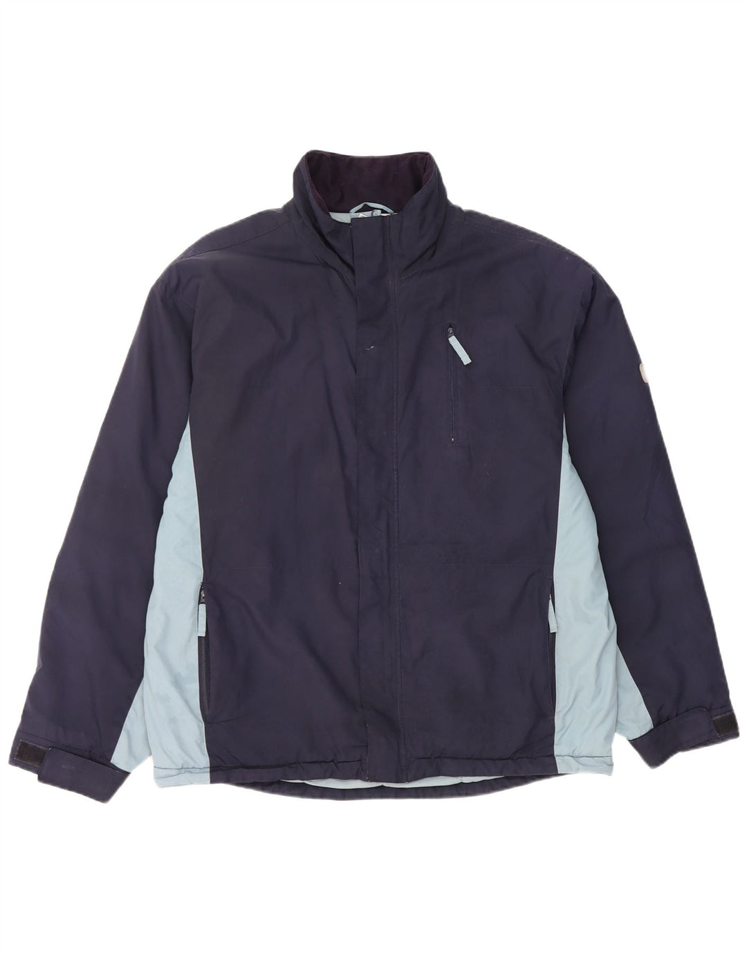 Giacca a vento da uomo Puma UK 38 Medium Navy Blue Colourblock Poliestere