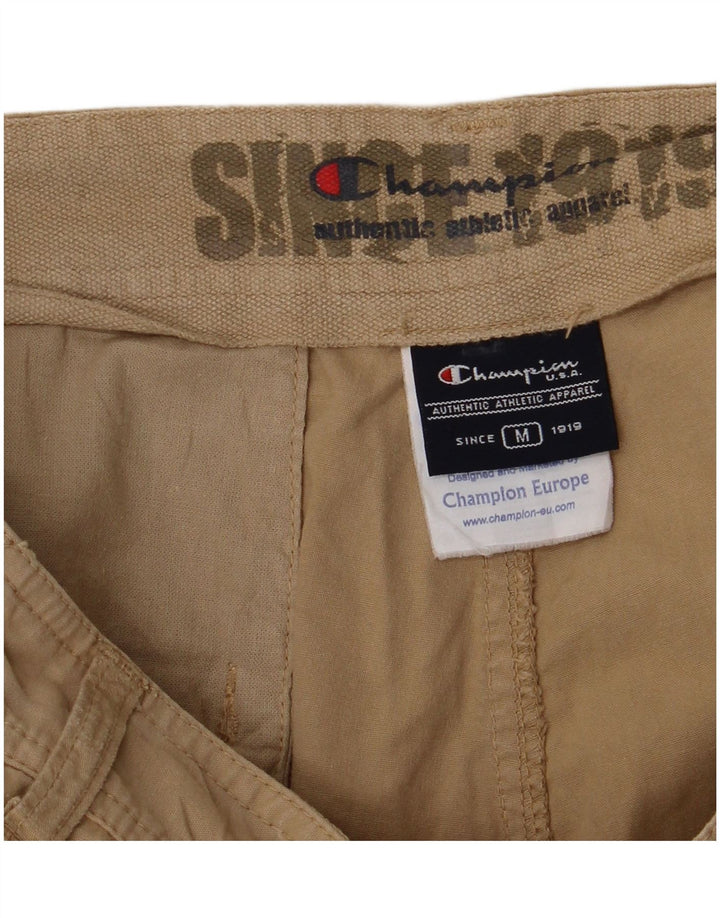 Pantaloncini cargo da uomo Champion medi W30 in cotone beige