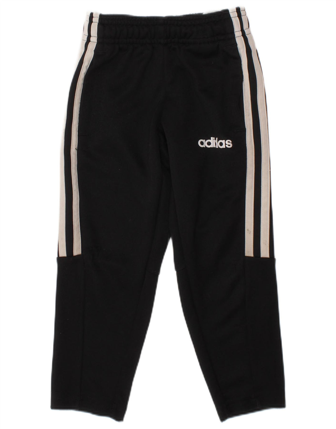ADIDAS Boys Tracksuit Trousers 3-4 Years  Black
