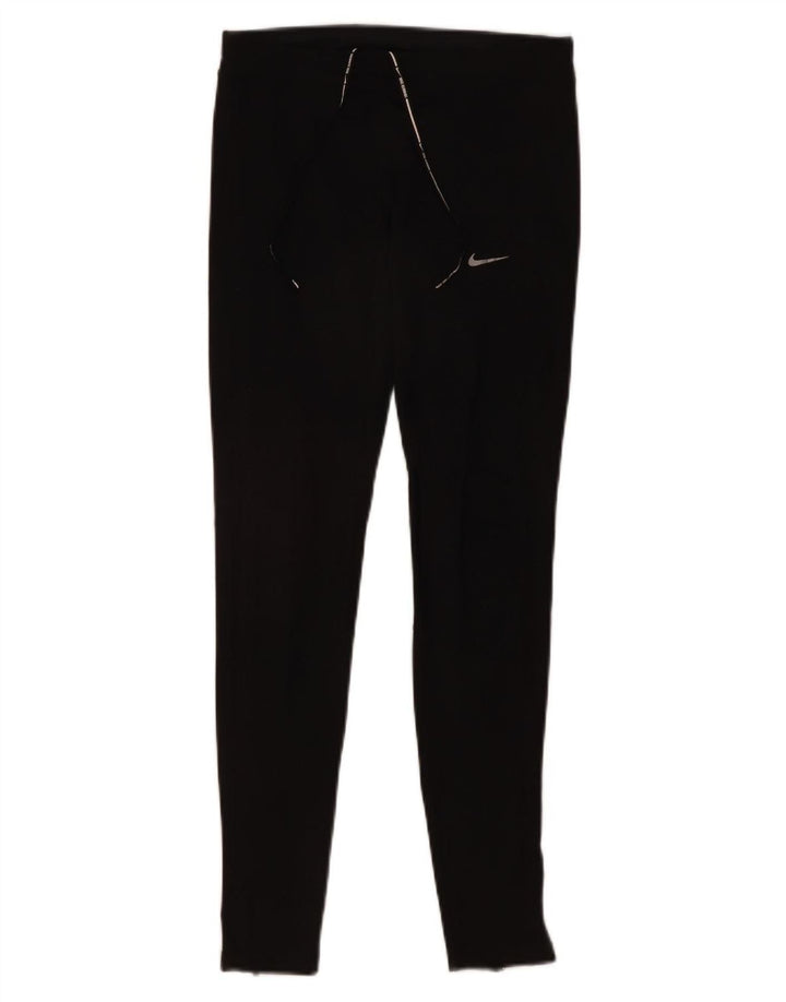 Leggings Nike Dri Fit da donna UK 10 piccoli poliestere nero