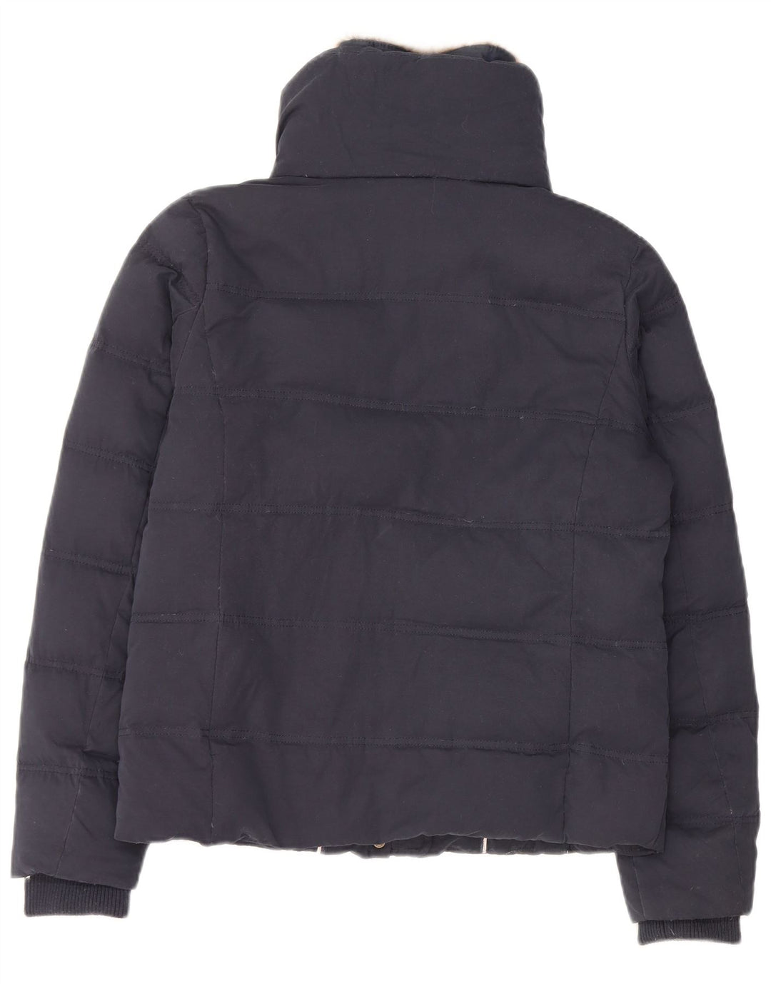 Giacca imbottita da donna FAT FACE UK 12 medio poliestere blu navy