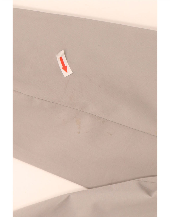 Giacca antipioggia da uomo Adidas UK 40 grande poliestere grigio