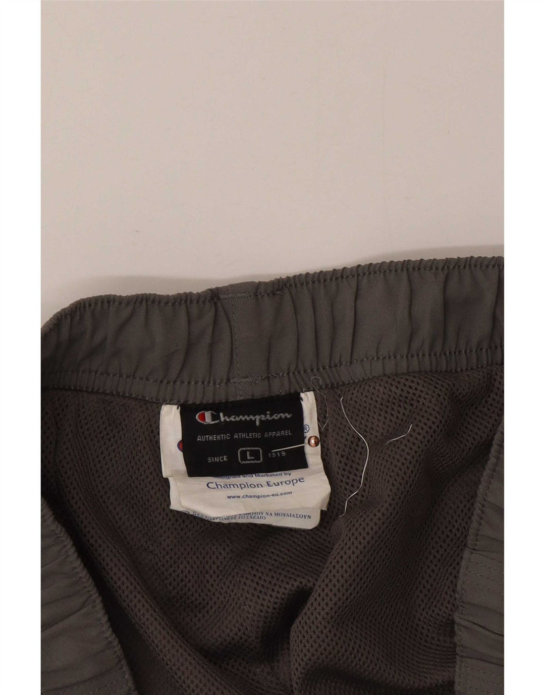 Pantaloni da tuta da uomo Champion Joggers Large Poliestere grigio