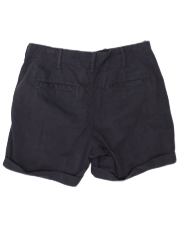 Gap Pantaloncini chino kaki da donna US 4 piccoli W27 cotone grigio