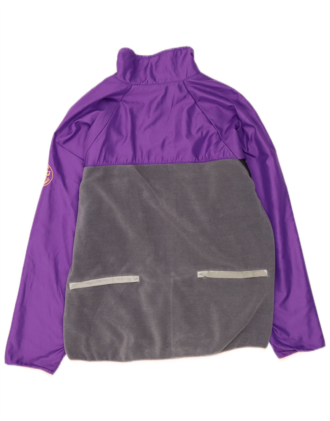 Giacca da ginnastica da uomo Castelli piccola in poliestere color block viola