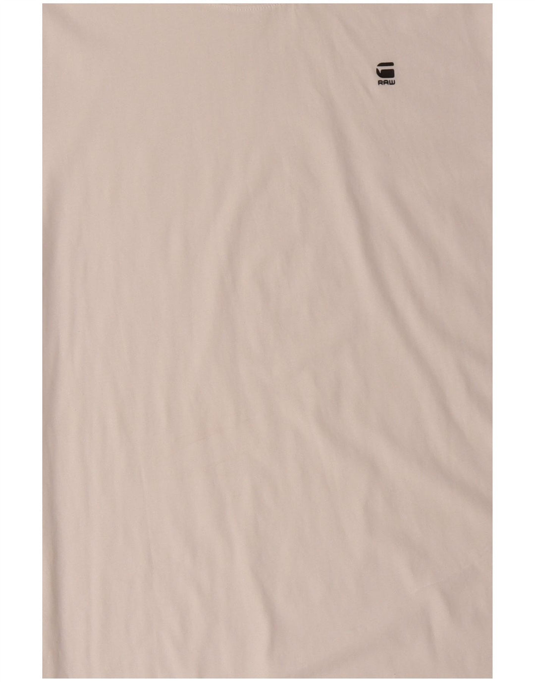 T-shirt da uomo G-STAR Top grande in cotone bianco