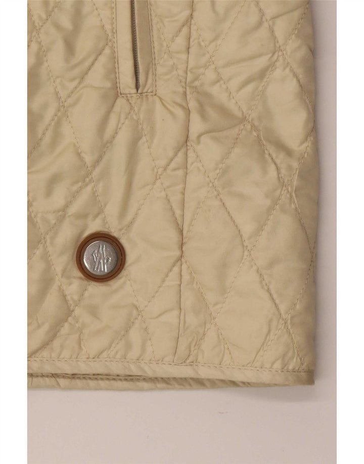 Giacca trapuntata da donna Moncler taglia 4 XL beige