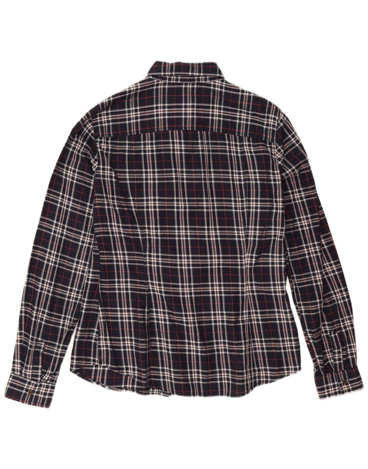 Camicia da donna Massimo Dutti EU 38 Piccolo quadretto blu navy