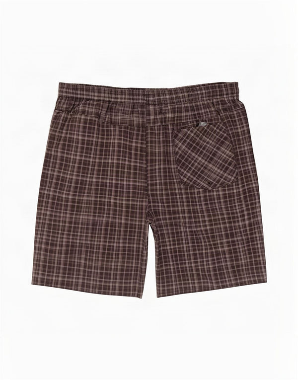 Pantaloncini da bagno da uomo Adidas XL poliestere nero a quadri