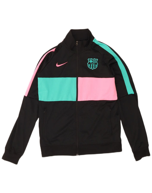 Giacca da tuta da ragazzo Nike Barcelona, 13-14 anni, XL, colore nero
