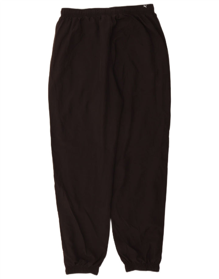 Pantaloni da tuta grafica da uomo Puma Joggers medio poliestere nero