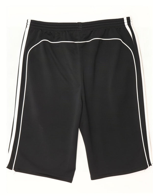 Adidas Pantaloncini sportivi Bermuda da ragazzo 11-12 anni Poliestere nero