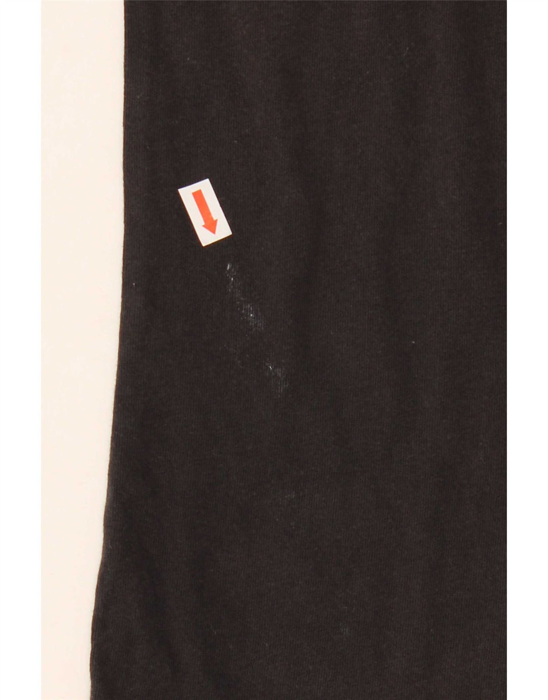 T-shirt Adidas da uomo Top Large in cotone nero