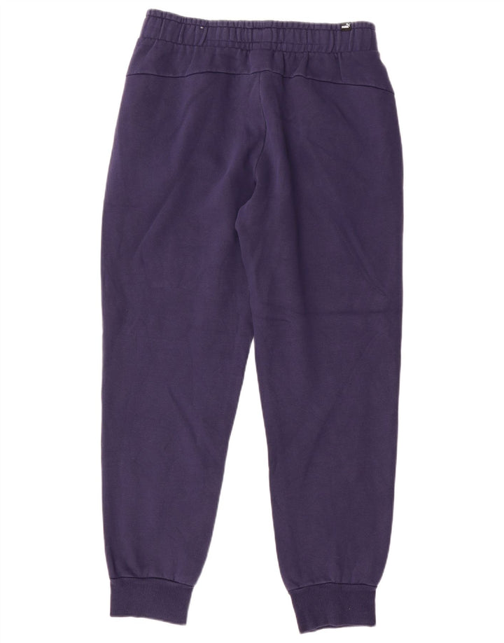 Pantaloni da tuta da uomo Puma Joggers medi in cotone blu navy