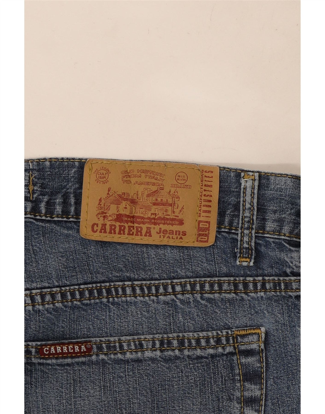 Jeans dritti da uomo Carrera 700 W32 L32 Blu
