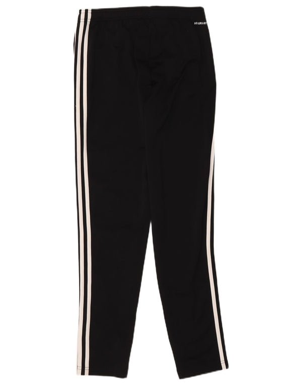 Adidas Boys Aeroready Tracksuit Trousers 13-14 Years Black Polyester
