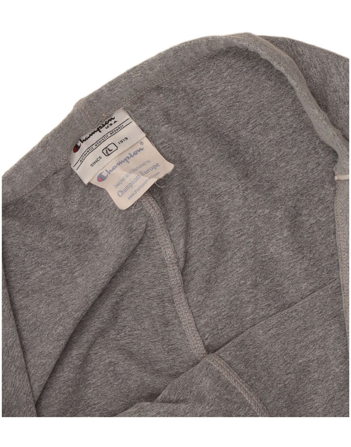 Pantaloni da tuta da donna Champion UK 16 Large in poliammide grigio screziato