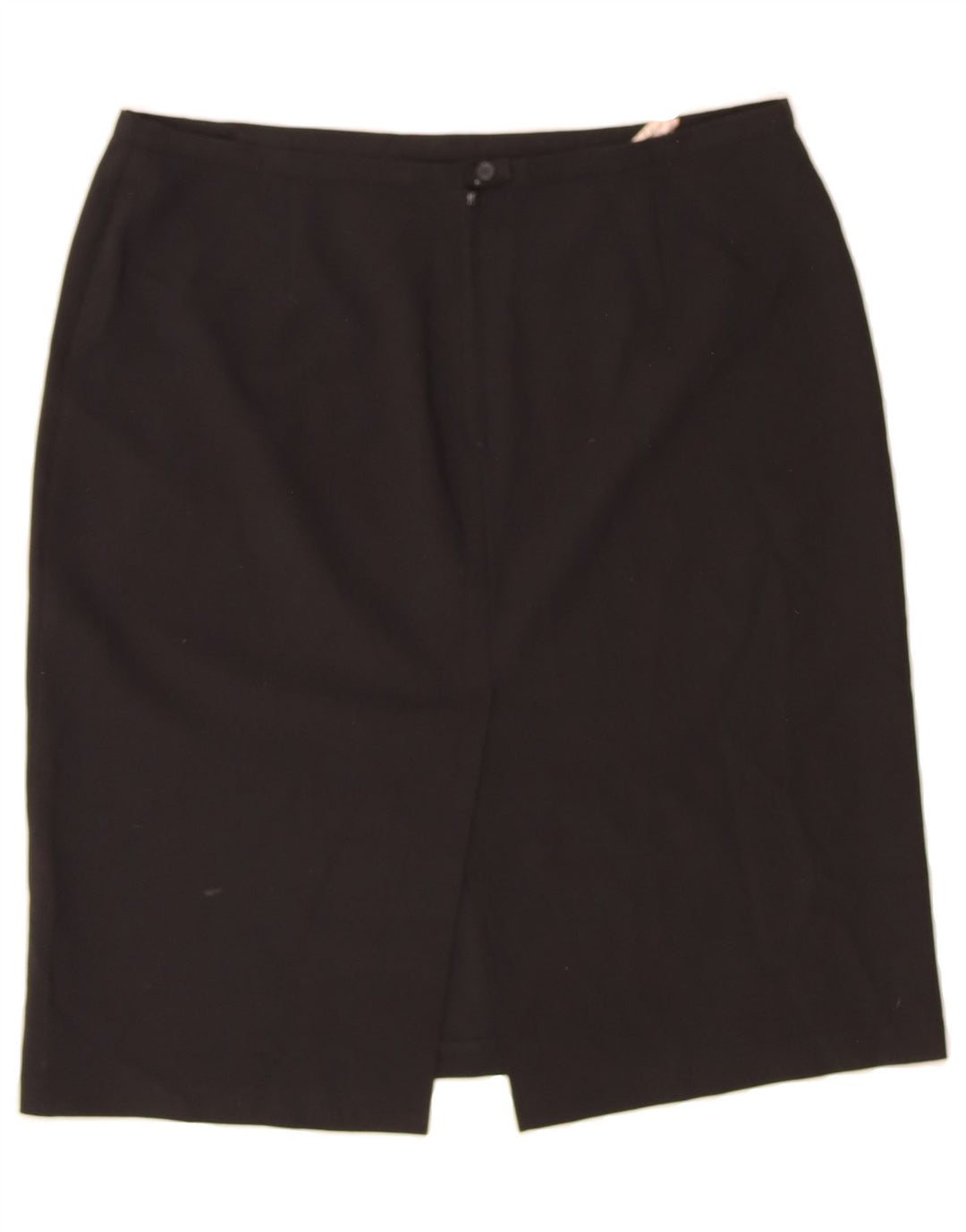 BENETTON Womens Straight Skirt IT 46 Large W36 Black Polyester Vintage Benetton and Second-Hand Benetton from Messina Hembry 