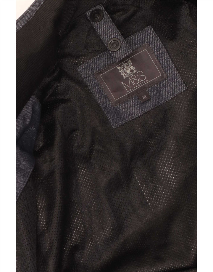 Giacca parka da uomo Marks & Spencer UK 38 Medium Navy Blue Flecked