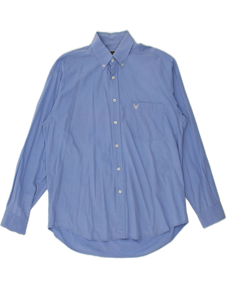 AVIREX Mens Shirt Medium Blue Cotton Vintage Avirex and Second-Hand Avirex from Messina Hembry 