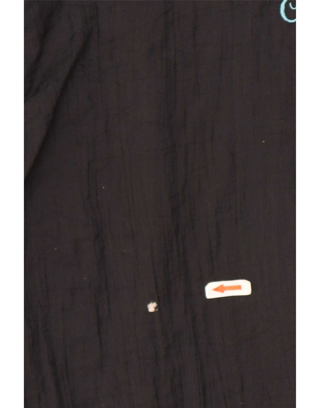 Giacca da ginnastica da uomo Creation XL in poliammide color block nero