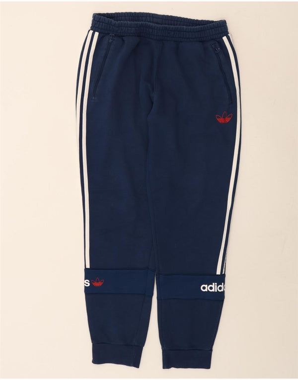 Pantaloni da tuta grafica da uomo Adidas Joggers medio blu navy