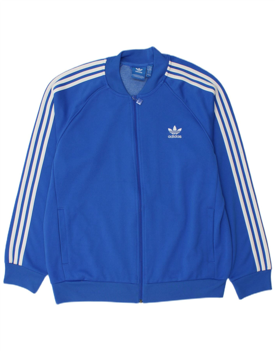 Giacca da tuta da uomo ADIDAS XL blu poliestere
