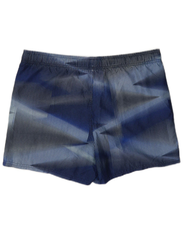 Pantaloncini sportivi Nike da uomo blu medio gessato