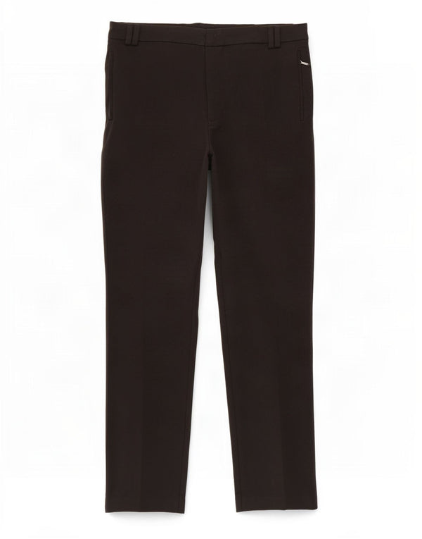 Pantaloni casual dritti da donna Marks & Spencer UK 16 Large W32 L30 neri